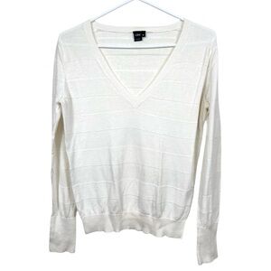 Icône linen-cotton white vneck summer, Msheer, long sleeves Coastal Clean Chic